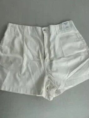 NWT White Shorts Light Academia Coastal Cowgirl Grandma H